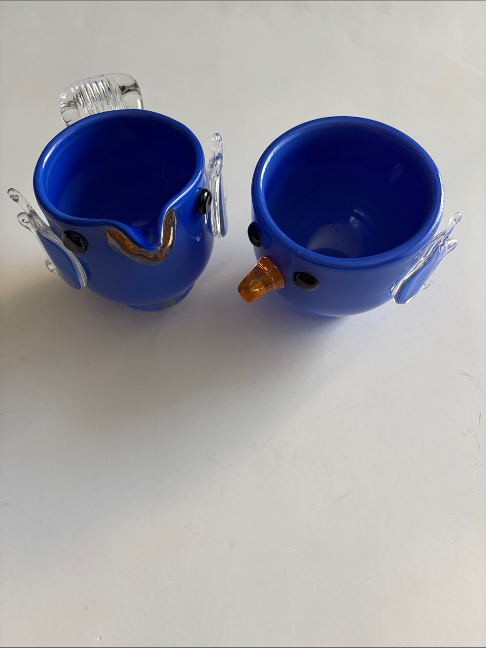Swedish Blue Bird 🦅 sugar and creamer